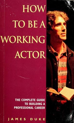 Tapa de How to be a working actor