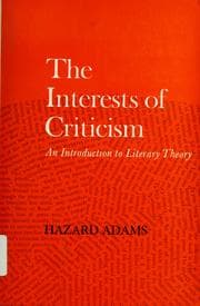 Tapa de The interests of criticism