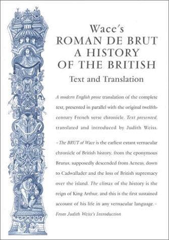 Tapa de Wace's Roman De Brut