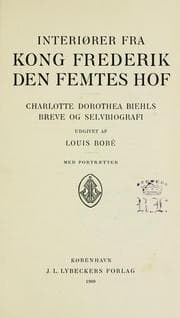 Tapa de Interiører fra Kong Frederik den Femtes hof