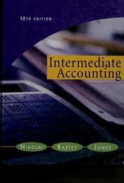 Tapa de Intermediate accounting