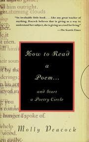 Tapa de How to read a poem-- and start a poetry circle