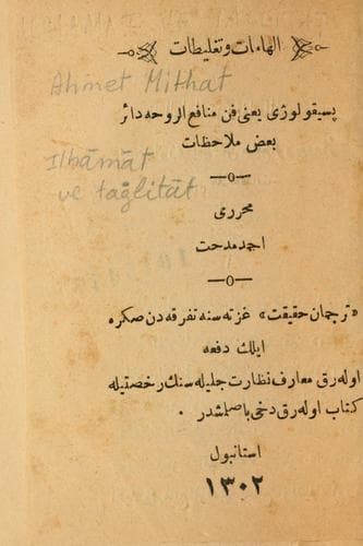 Tapa de Ilhamat ve taglitat