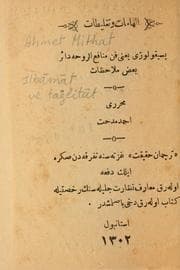 Tapa de Ilhamat ve taglitat
