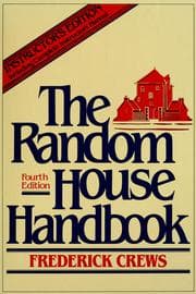 Tapa de Instructor's manual for the Random House handbook