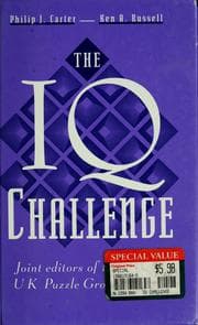 Tapa de The IQ challenge