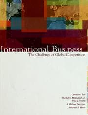 Tapa de International business