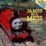 Tapa de James in a mess and other Thomas the tank engine stories