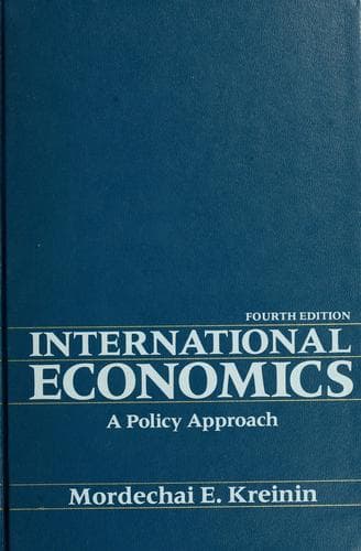 Tapa de International economics