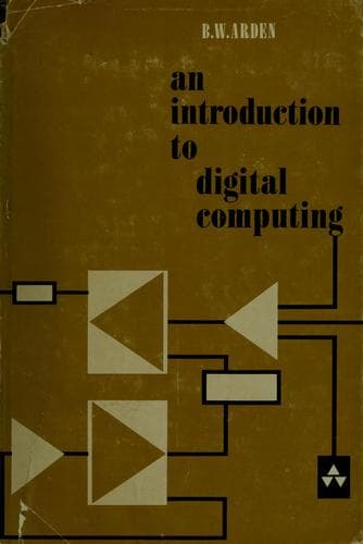 Tapa de An introduction to digital computing