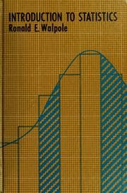 Tapa de Introduction to statistics