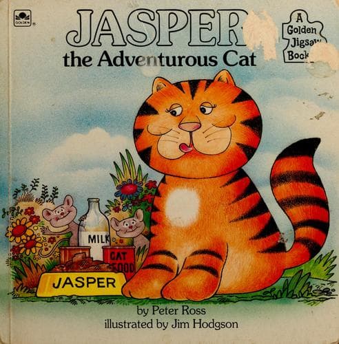 Tapa de Jasper the adventurous cat