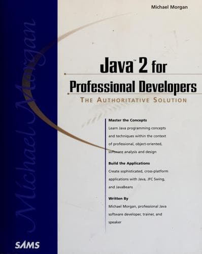 Tapa de Java 2 for professional developers