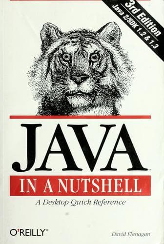 Tapa de Java in a nutshell