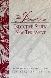 Tapa de The international inductive study New Testament