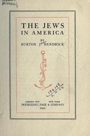 Tapa de The Jews in America