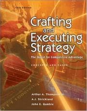 Tapa de Crafting And Executing Strategy