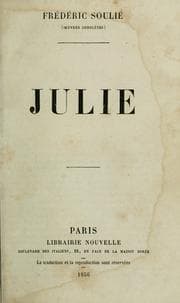 Tapa de Julie