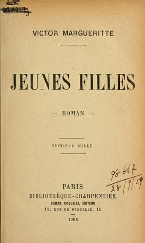 Tapa de Jeunes filles