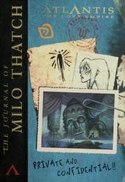 Tapa de The journal of Milo Thatch