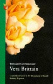 Tapa de Testament of friendship