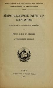 Tapa de Jüdisch-Aramäische Papyri aus Elephantine