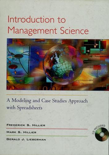 Tapa de Introduction to management science