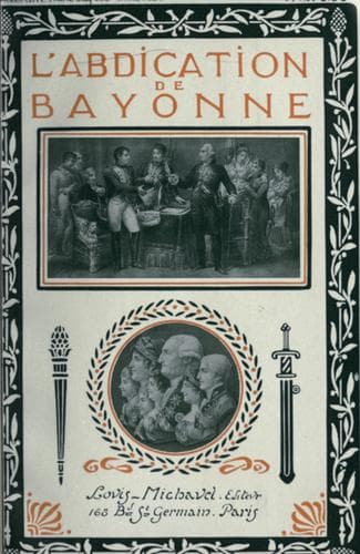 Tapa de L'abdication de Bayonne