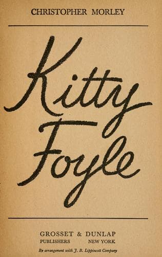 Tapa de Kitty Foyle