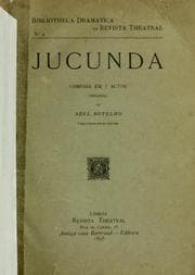 Tapa de Jucunda: comédia em 3 actos