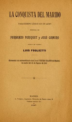 Tapa de conquista del marido