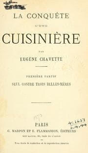 Tapa de La conquête d'une cuisinìere