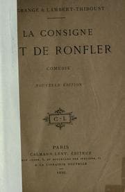 Tapa de La consigne est de ronfler