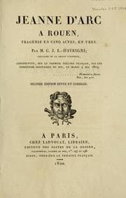 Tapa de Jeanne d'Arc à Rouen