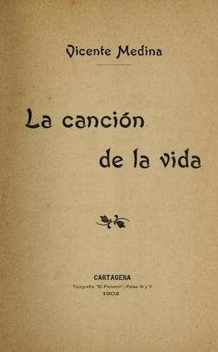 Tapa de La canción de la vida