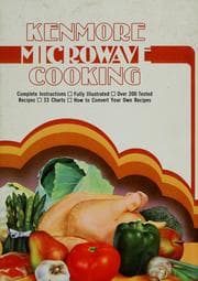 Tapa de Kenmore microwave cooking
