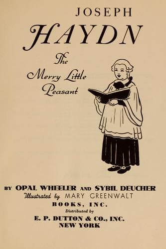 Tapa de Joseph Haydn
