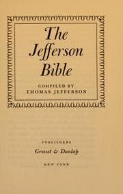 Tapa de The Jefferson Bible