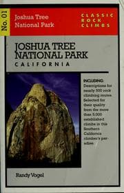 Tapa de Joshua Tree National Park California.