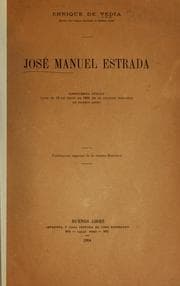 Tapa de José Manuel Estrada