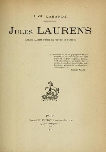 Tapa de Jules Laurens