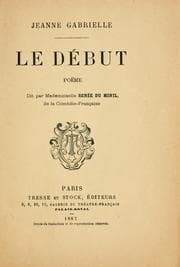 Tapa de Le début
