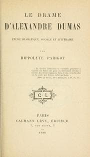 Tapa de Le drame d'Alexandre Dumas