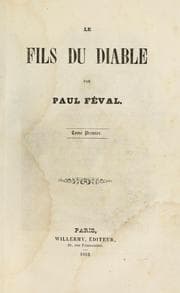 Tapa de Le fils du diable