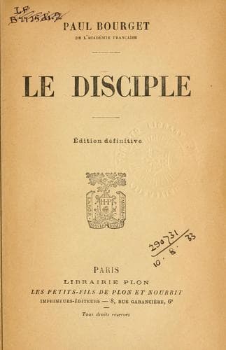 Tapa de disciple.