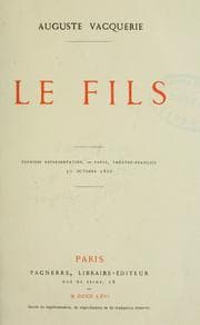 Tapa de Le fils