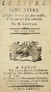 Tapa de Le livre sans titre