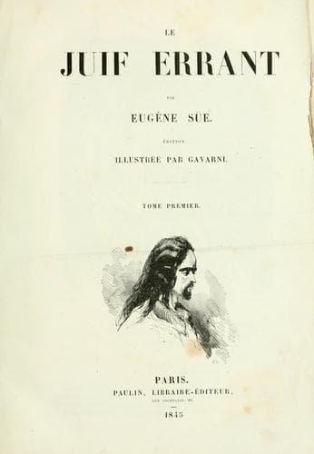 Tapa de Le juif errant