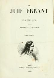 Tapa de Le juif errant
