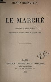 Tapa de Le marché